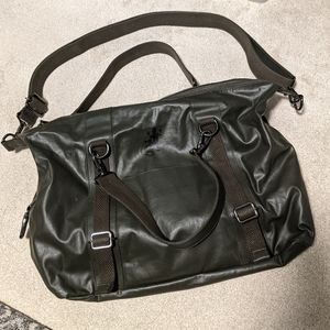 Grey Agnes B Voyage Crossbody Bag